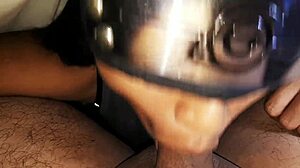 Cunoichi receives semen in her mouth like a hot slut