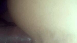 Feeling intense pleasure as he fucks my ass and cums inside.