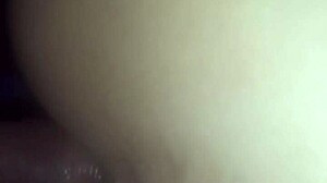 Feeling intense pleasure as he fucks my ass and cums inside.