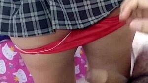 Emo Petite Girlfriend Recorded During Hardcore Amateur Fucking