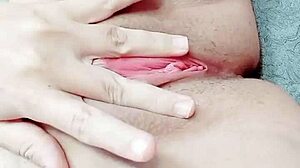 Rica masturbates intensely leading to powerful squirting orgasm