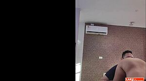 kimberly lets her latina pussy get licked from another angle in room casting