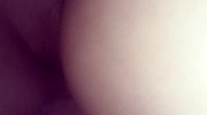 Feeling intense pleasure as he fucks my ass and cums inside.