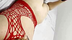 amateur couple enjoys oral fun with big ass milf wife