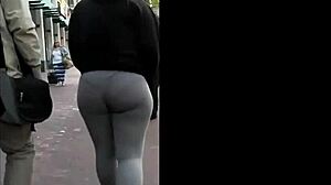 thick leggings creep in casual encounter