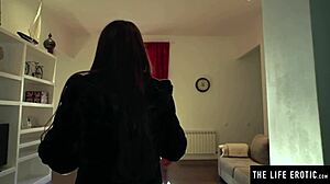 Petite Spanish Babe Obeys Master To Orgasm!