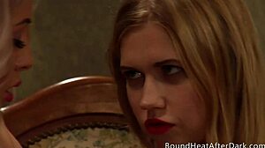 I Can't Believe This Gorgeous Lesbian in Pantyhose Strapon Action from Madame Got Me So Worked Up, Man!