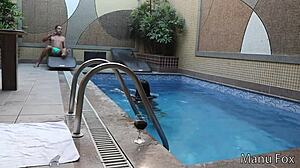 Não Aguentei o Tesão e Dei o Cuzinho e a Bucetinha pro Diretor Antes da Gravação sem Camisinha - Casal Badarox Manu Fox e Rubens Badaró Vídeo Completo no Red