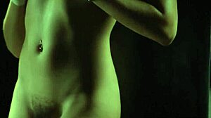 Nude Lesbian Athletes Spar in Bare Kickboxing Fitness