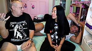 Answering diaper fetish questions backstage part 2