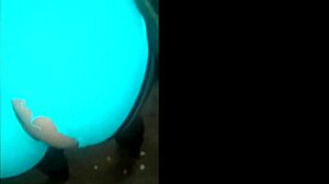 COMI THE CUTE BRAZILIAN SLUT WITH BIG ASS IN SHORT PAJAMAS OUTDOOR