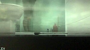 Amateur video of a hot girl taking a shower