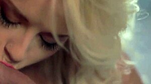 sensual erotic blowjob with sexy milf and cumshot