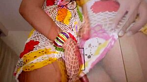 Pretty ladyboy gets barebacked hard