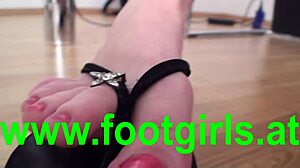 Dipping ladies feet toes pov domination sucking