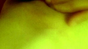 she indulges in self-pleasure using a cucumber in her intimate moments