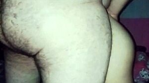 Horny latina gets fucked bent over on all fours like a bitch