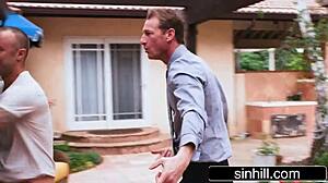 Chloe, let's finger and masturbate together in this outdoor striptease.