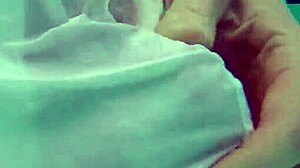 Overwhelmed By Desire In Pool With See-Through Crossdressing And Big Cock Underwater