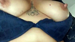 i want to have sex and bother my neighbor in pajamas, touching my breasts