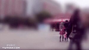 why humiliate that sexy asian college girl during night shift?