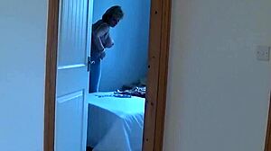 unfaithful british mature lady sonia exposes her heavy boobies