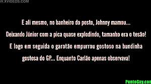 junior lost his dick cover and ass too, br69 on the sex highway