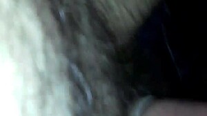 This southern hottie flexes her tight, hairy pussy in the gym POV.