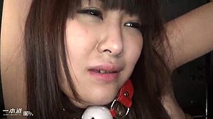 Training Big-Breasted Asian Woman With Intense Blowjob Discipline