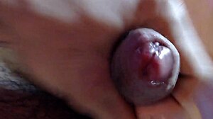 a young gay guy masturbates intensely, building up to a massive cumshot in his private session.