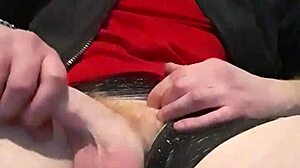 Jnr667, A Solo Redhead With A Big Cock, Masturbates Her Monster Cock In Detail