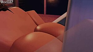 Femboy Gets Railed Hard by Monster Cock in 3D Cartoon