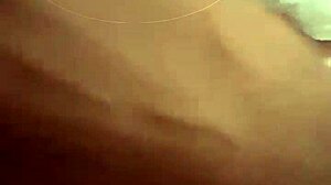 Thick ebony BBW bent over for doggystyle in hotel room.