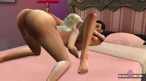 College Girls Have Lesbian Sex After School with Licking and Fingering