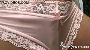 Hey, check Gina Gerson showing off nude!