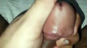 masturbating wildly in public during massage!