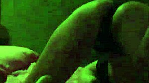 this amateur girlfriend's ass gets spanked hard in her thong