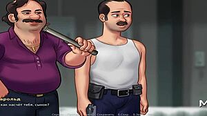 summertime saga episode 4 scene 21, beauties ask to stay in usa