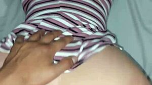 i see my latina teen amateur neighbor empinada mojada en casa homemade