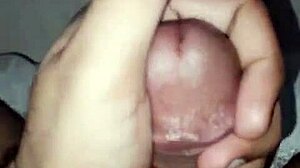 masturbating wildly in public during massage!