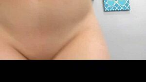 Teen showing her natural tits in a casual chat