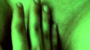 i feel my fingers deep inside my wife's tight pussy, stretching her wide for more intense pleasure