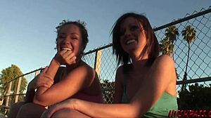 Aurora and Jessica: 'Want to see how we eat pussy?'