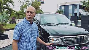 Teen amateurs get slammed hard at wild party