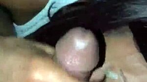 shemale passionately sucks big black cock in intense action!