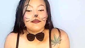 Behind the scenes, a horny amateur pornstar squirts passionately in POV homemade hardcore action