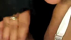 Behind the scenes, a horny amateur pornstar squirts passionately in POV homemade hardcore action