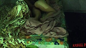 Tia Safada plots to share bed with nephew for weekend, leading to doggystyle outdoors at wedding.