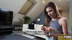 Porn girl dares caretakers to hear her moans during sex.