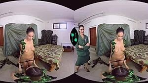 Army girls get wild with toys in group fun